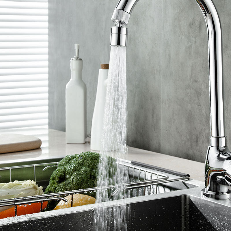 Versatile Copper Faucet with Dual Sprayer Head