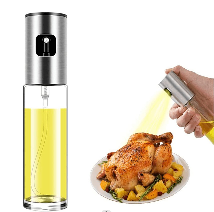 Precision Olive Oil Spray Bottle - Eco-Friendly Kitchen Essential!