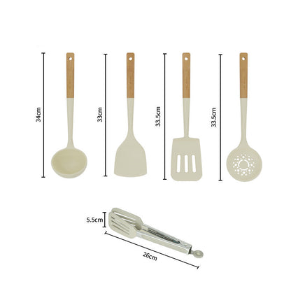 Spatula Spoon Colander Kitchen Utensils Set